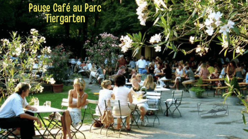 Pause Café au Parc Tiergarten