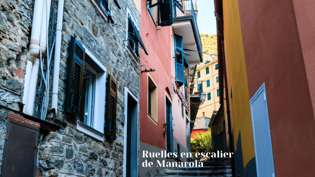  ruelles en escalier de Manarola