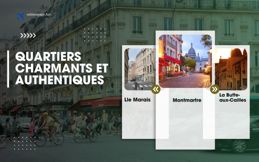 Quartiers Charmants et Authentiques PARIS