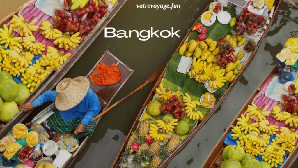 marché de Bangkok