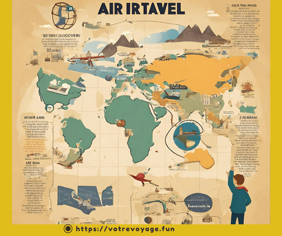 Faites-leur découvrir le monde : le voyage en avion est une occasion unique de leur faire apprendre des choses sur les pays 