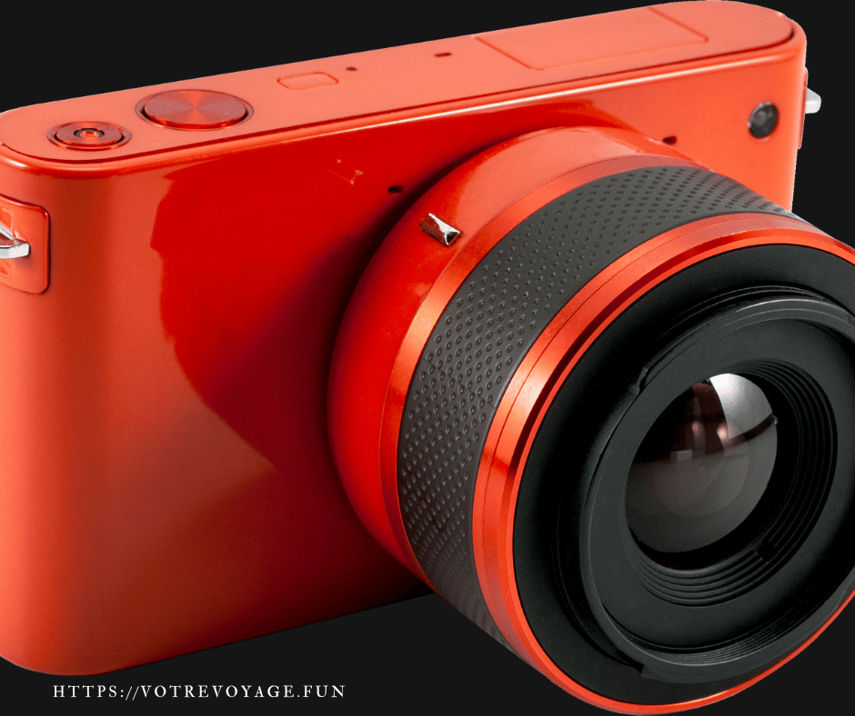 Un appareil photo compact 