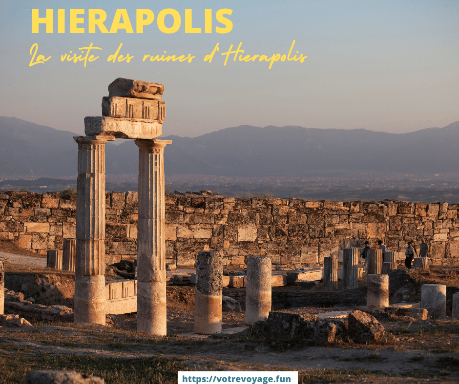  ruines d’Hierapolis  en Turquie