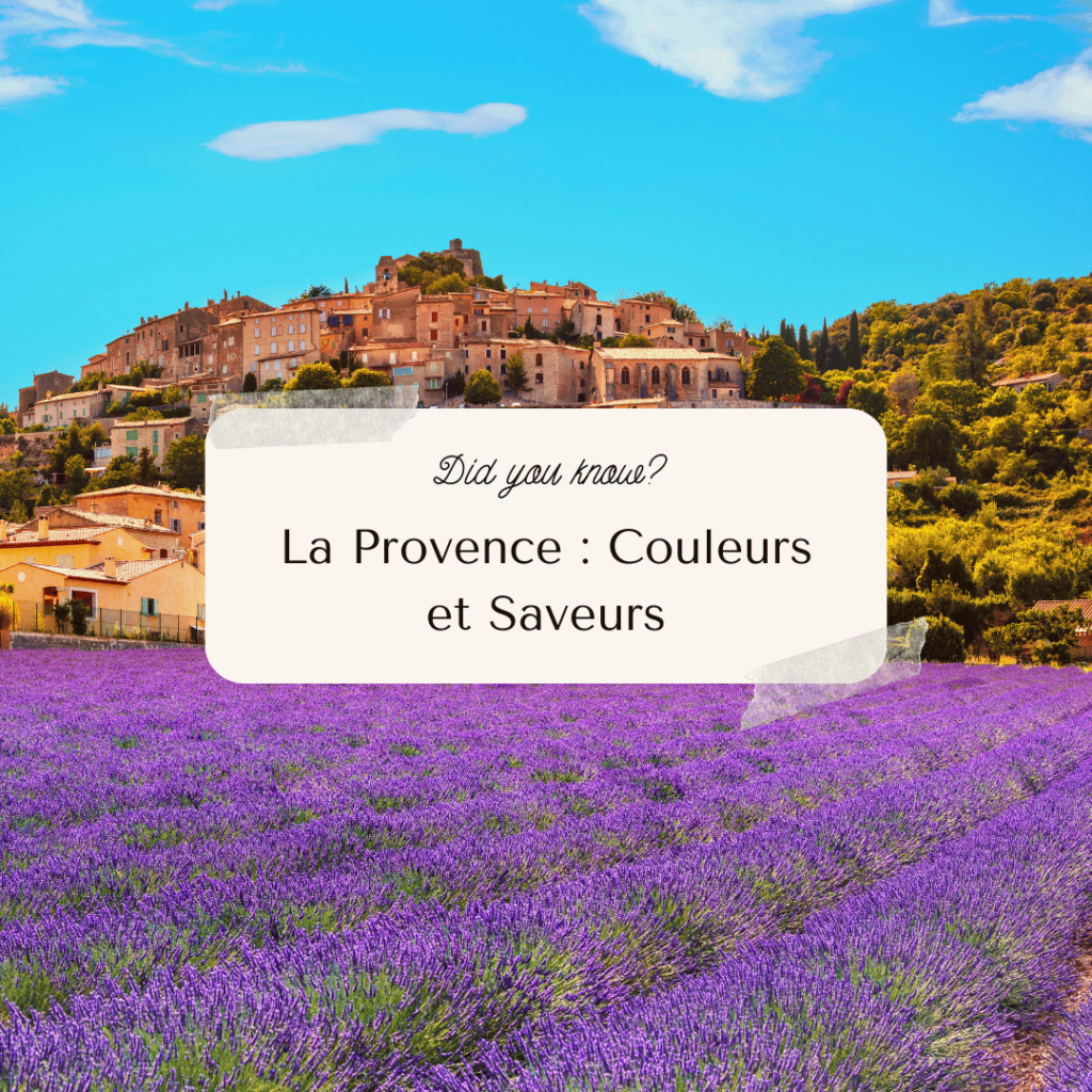 La Provence : Couleurs et Saveurs