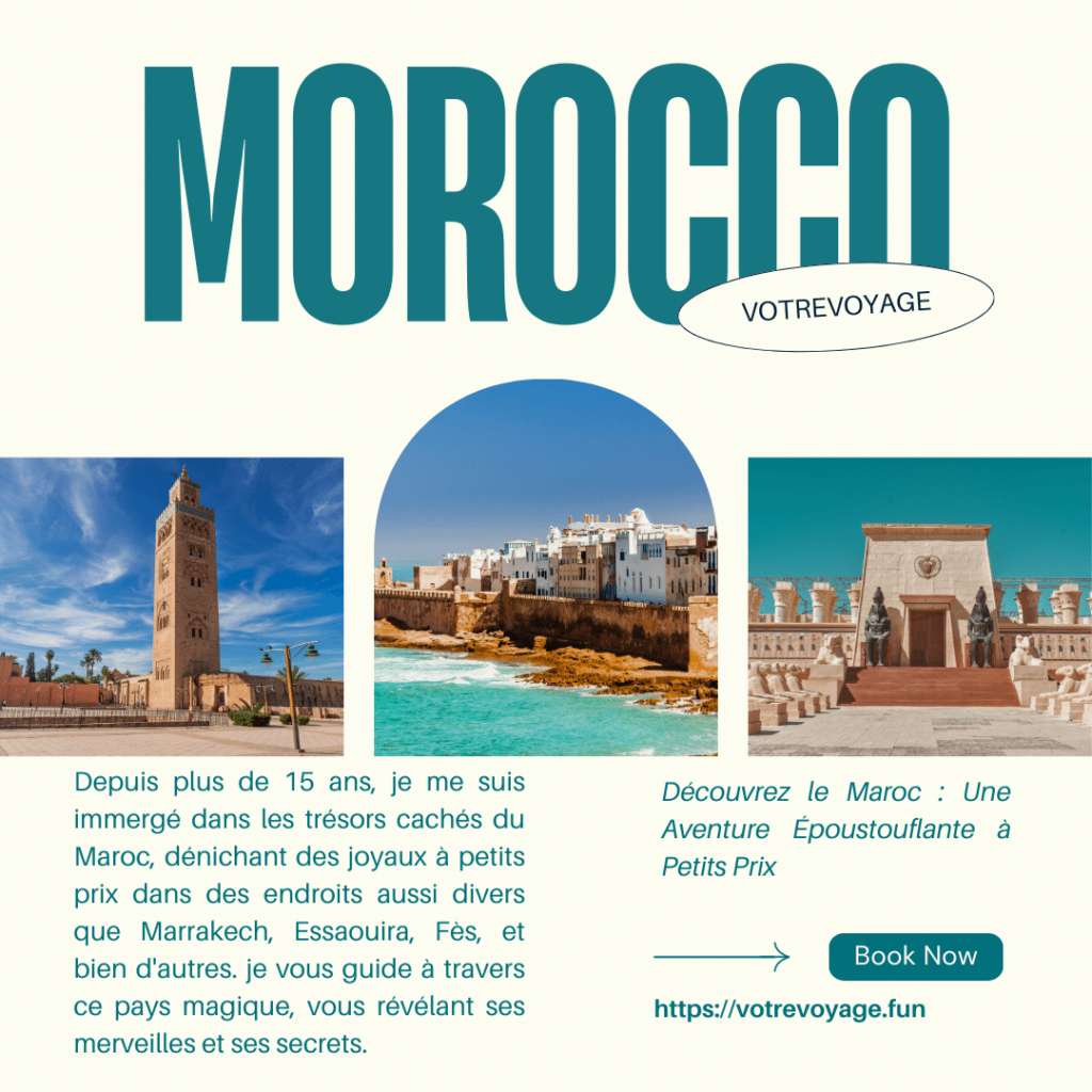 les trésors cachés du Maroc, dénichant des joyaux à petits prix dans des endroits aussi divers que Marrakech, Essaouira, Fès, et bien d'autres.