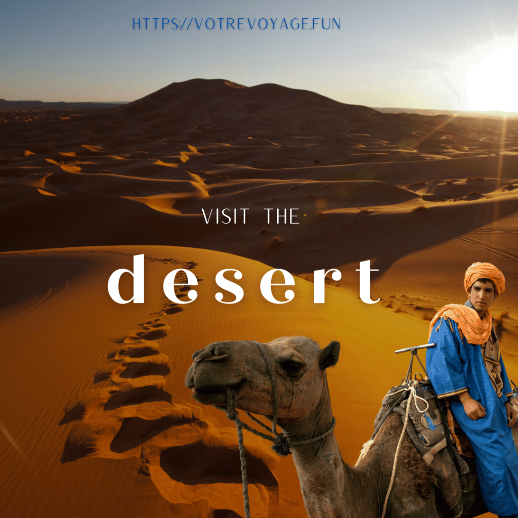 Désert : Ne manquez pas le désert du Sahara !