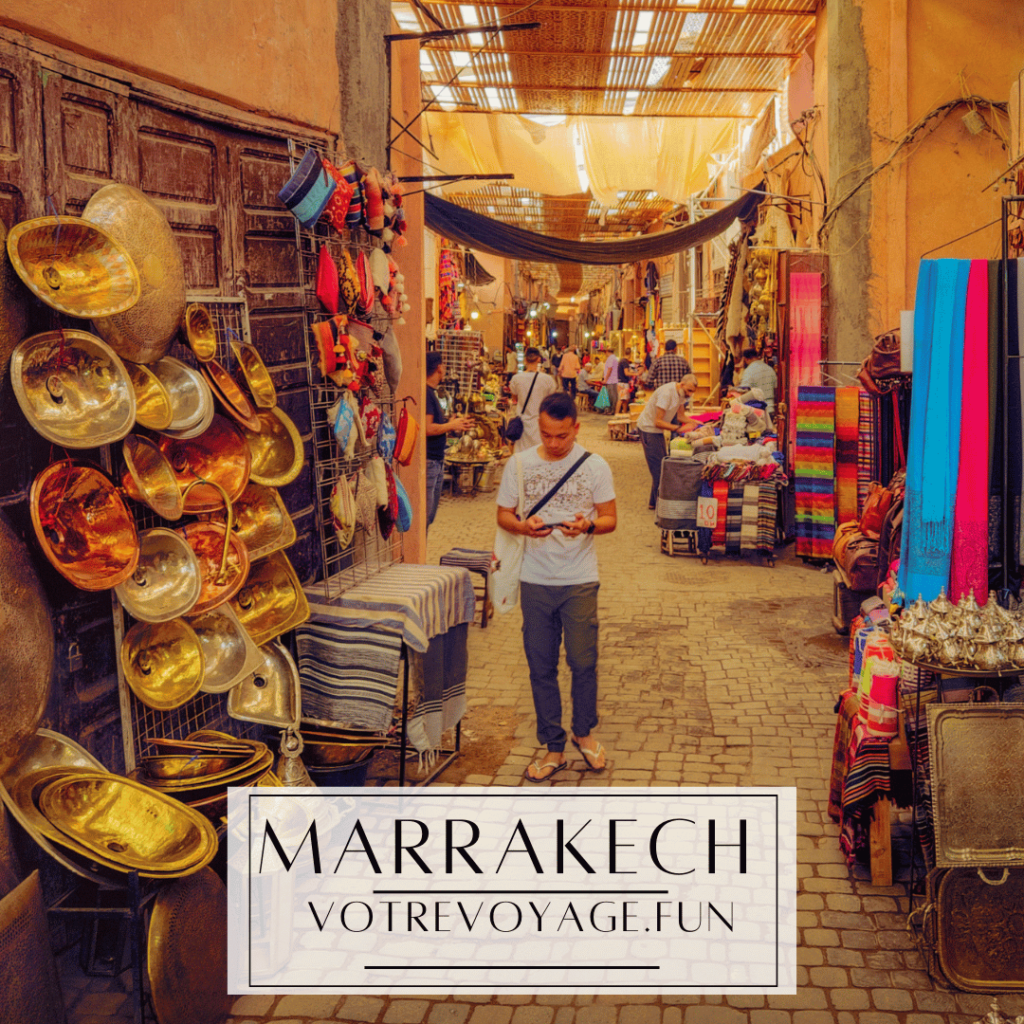 Les ruelles de Marrakech