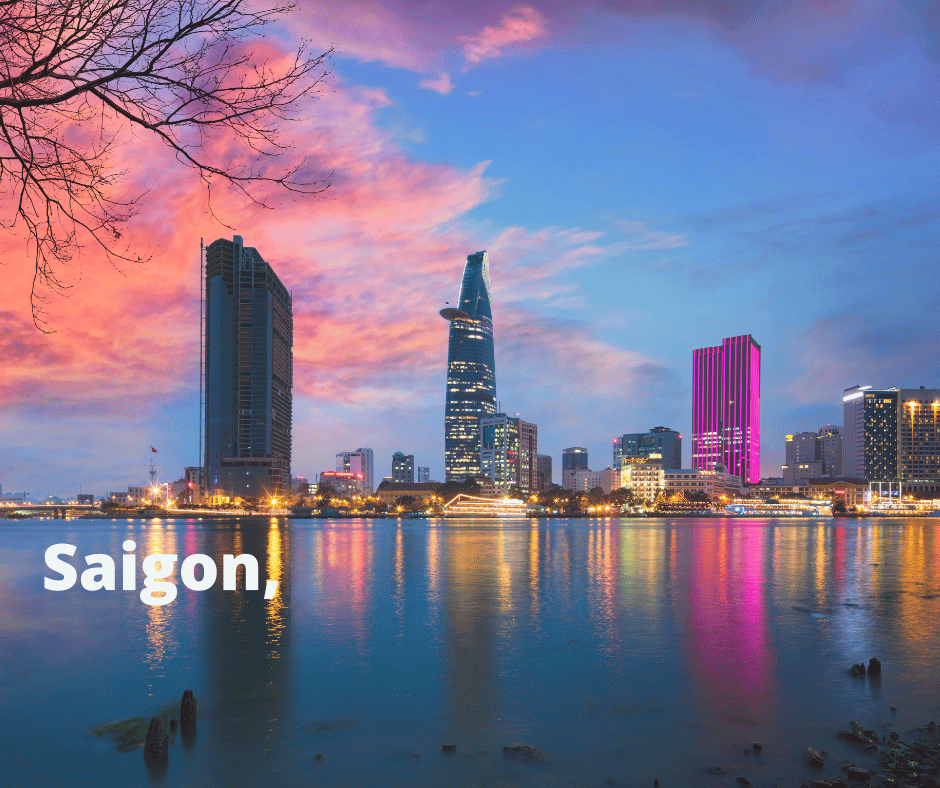 la plus grande ville du Vietnam Saigon
