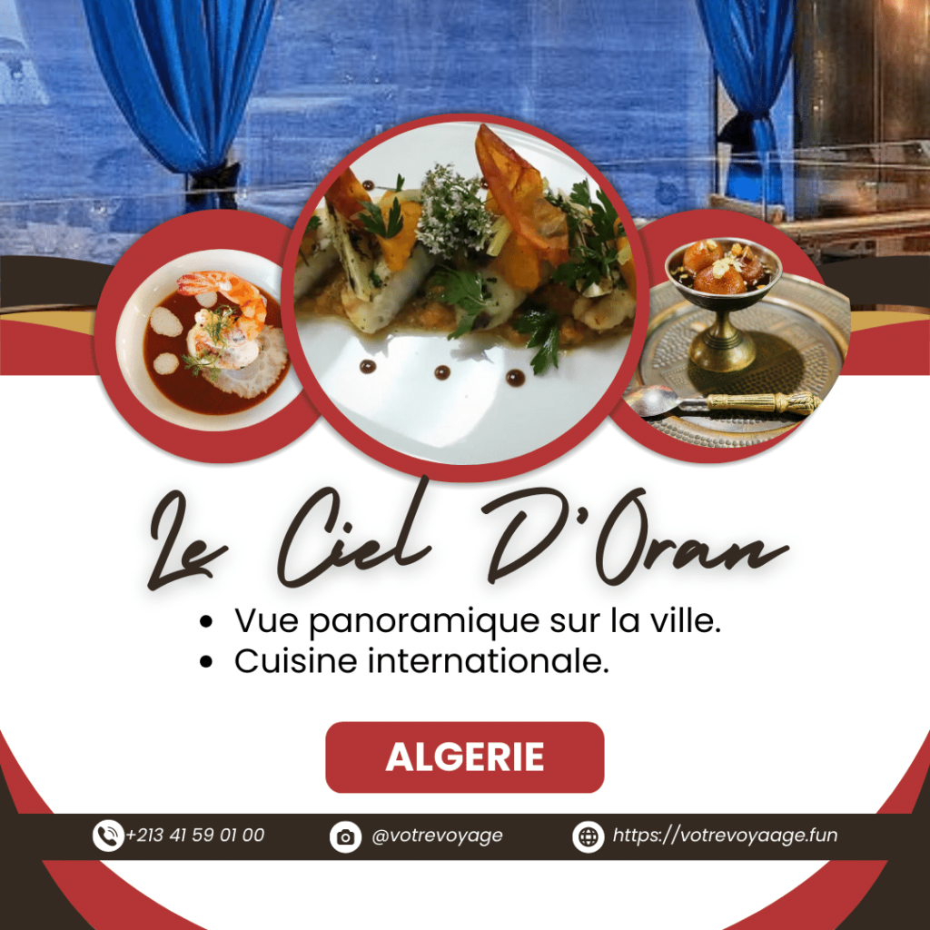 Le Ciel D’Oran: restaurant à Oran