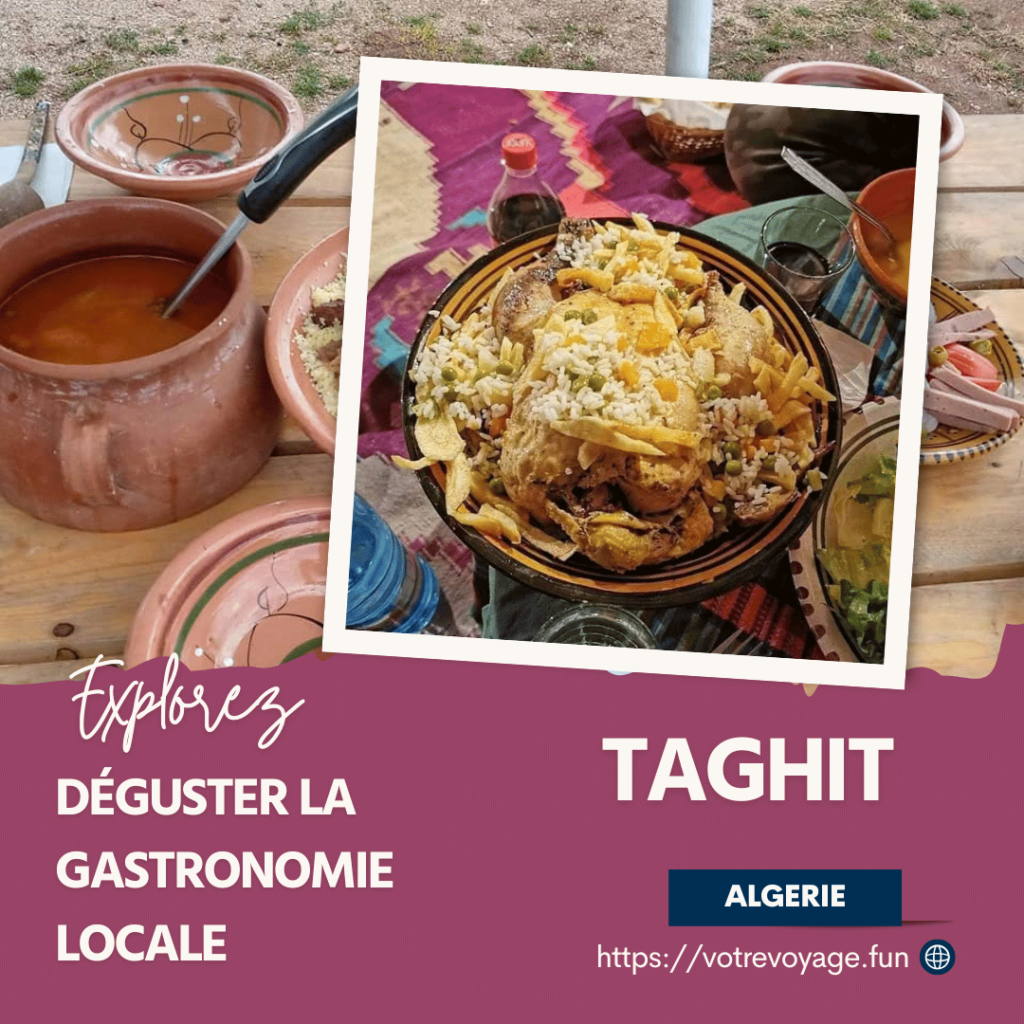Déguster la gastronomie locale À Taghit Algerie
