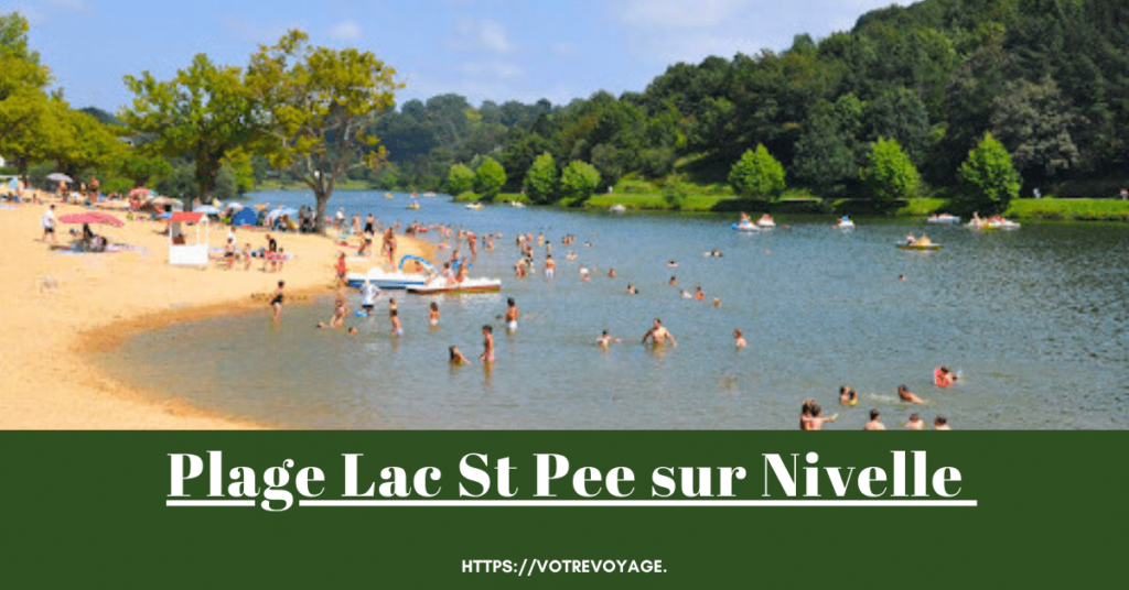 Plage Lac St Pee sur Nivelle 