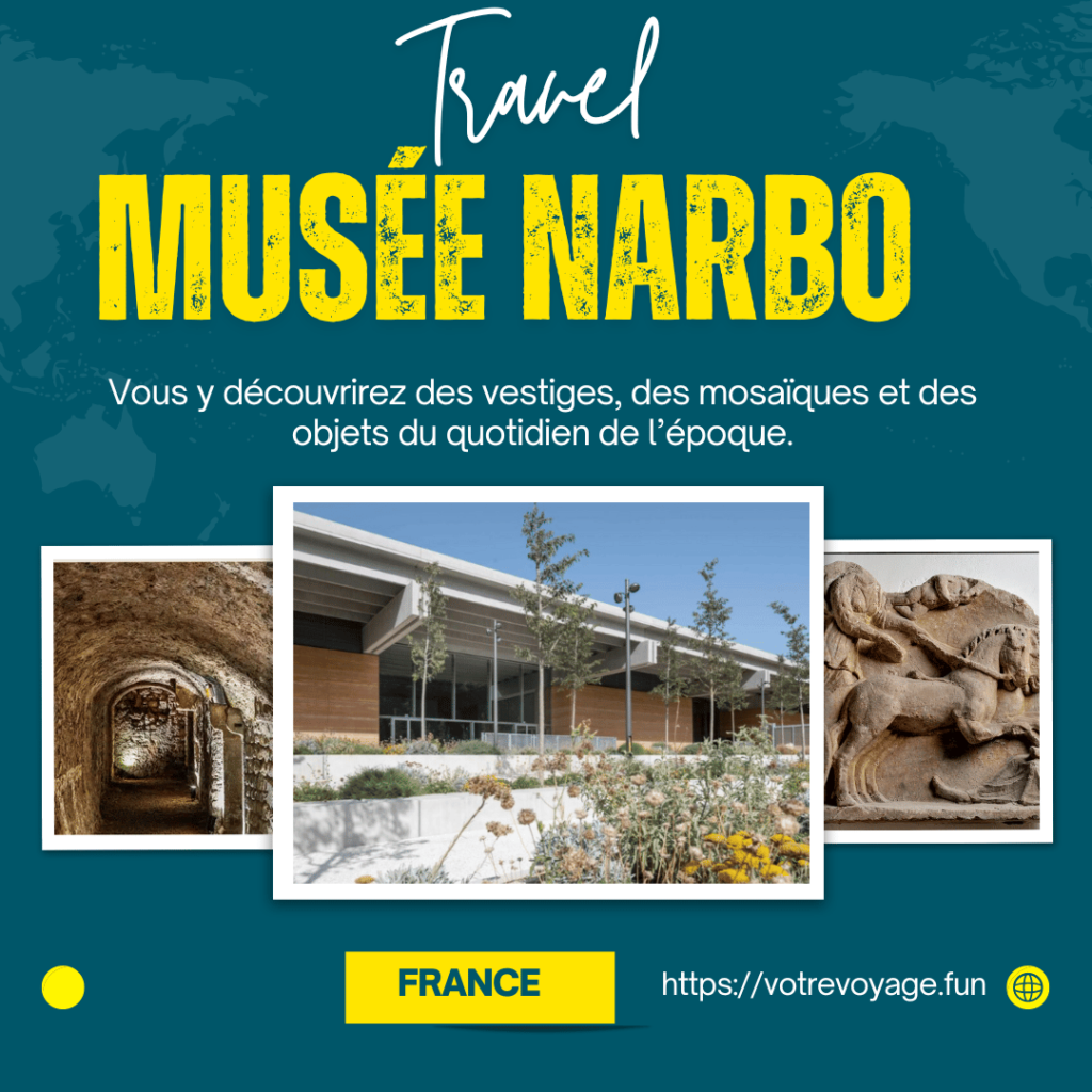 Musée Narbo Via à Narbonne:Vous y découvrirez des vestiges, des mosaïques et des objets du quotidien de l’époque. 