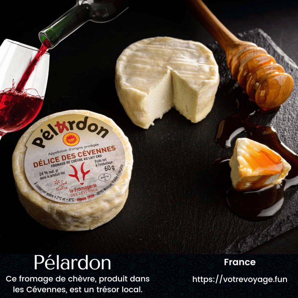 Pélardon: fromage de chèvre, 