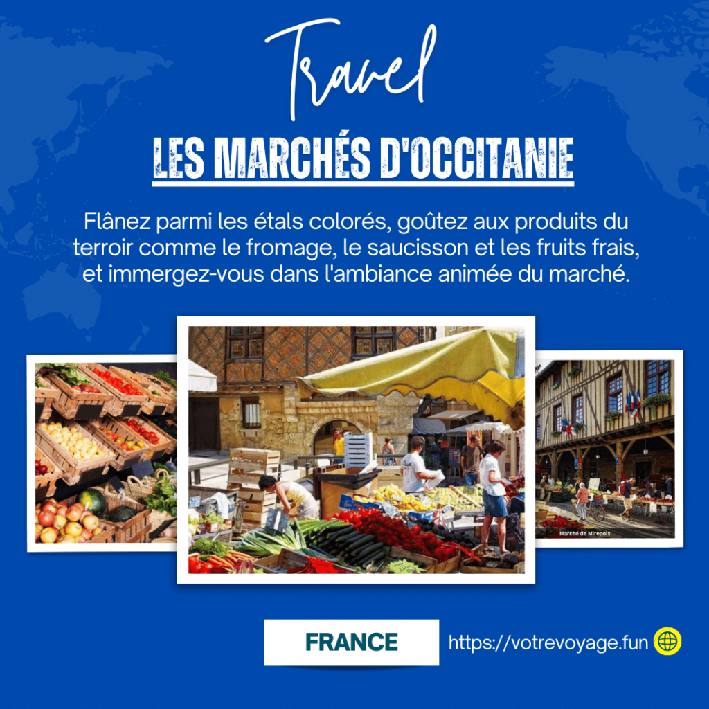 Les marchés d'Occitanie