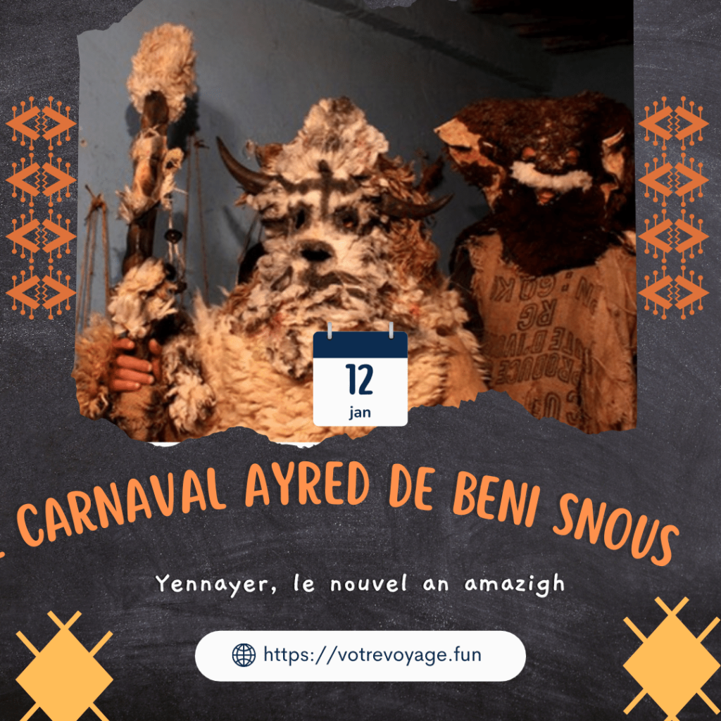 Le carnaval Ayred de Beni Snous, Tlemcen