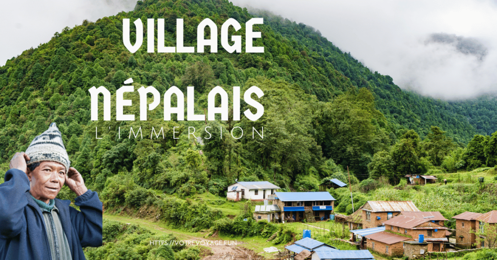 L'immersion dans un petit village népalais 