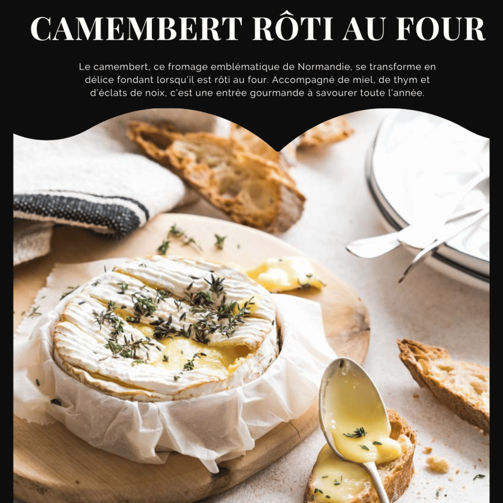 Camembert rôti au four: