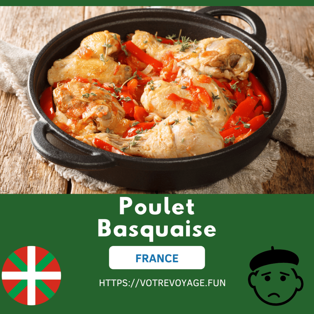 Poulet Basquaise*