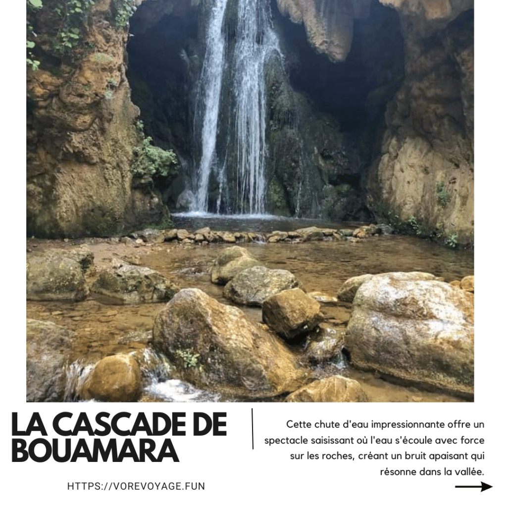 La Cascade de BOUAMARA,:Cette chute d'eau impressionnante offre un spectacle saisissant 