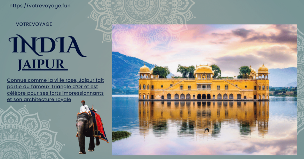Connue comme la ville rose, Jaipur fait partie du fameux Triangle d’Or et est célèbre pour ses forts impressionnants et son architecture royale