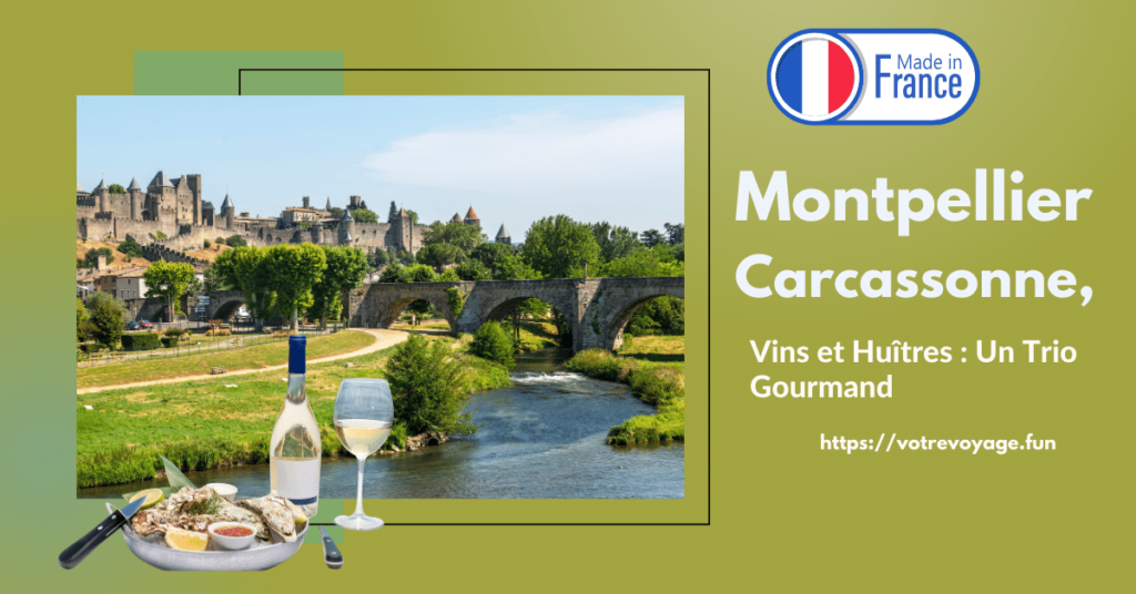 Carcassonne, Vins et Huîtres : Un Trio Gourmand à Montpellier