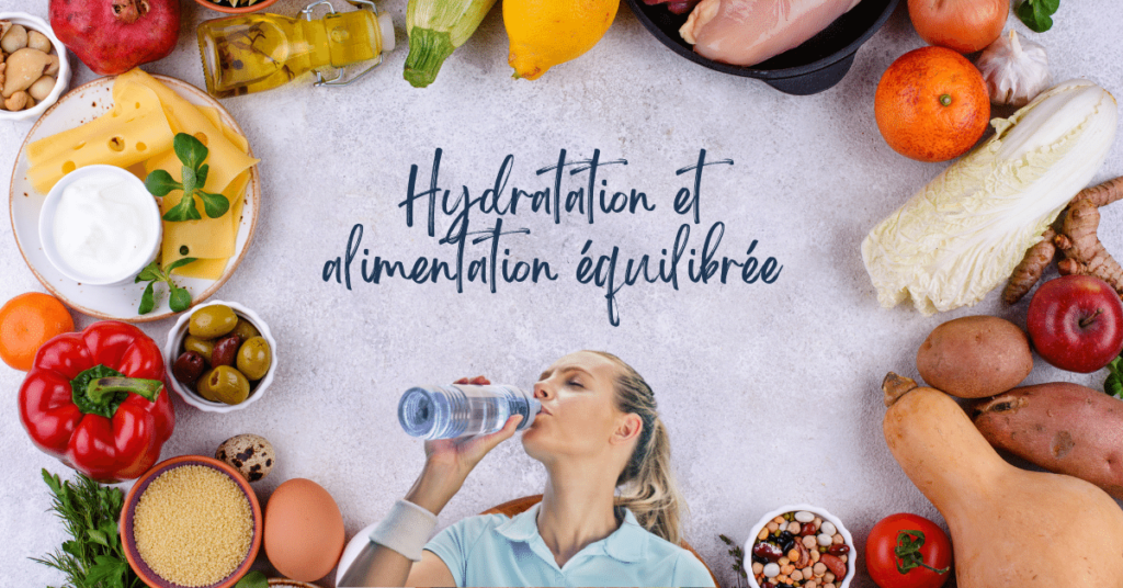 Hydratation et alimentation équilibrée