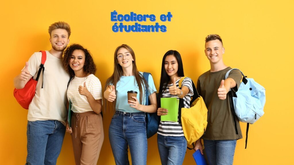  Écoliers et étudiants