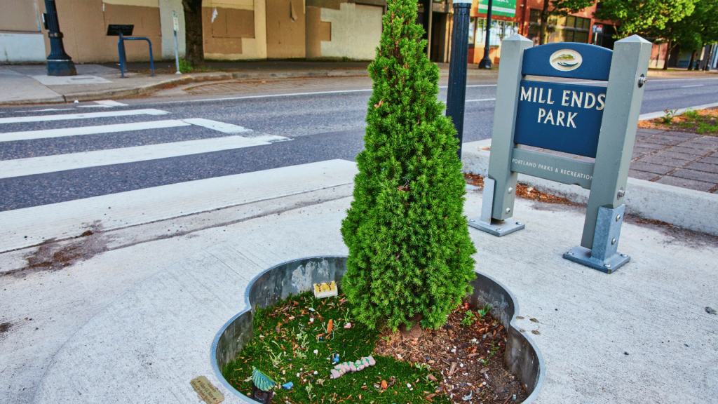 Mill Ends Park, Oregon