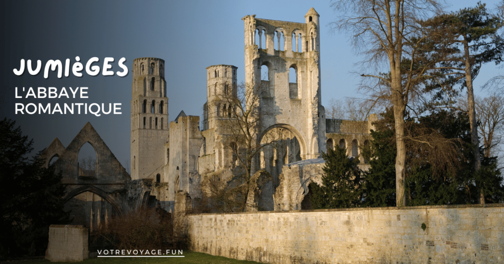 Jumièges, l'abbaye romantique