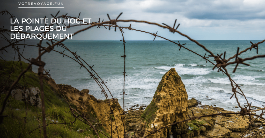 La pointe du Hoc et les plages du Débarquement