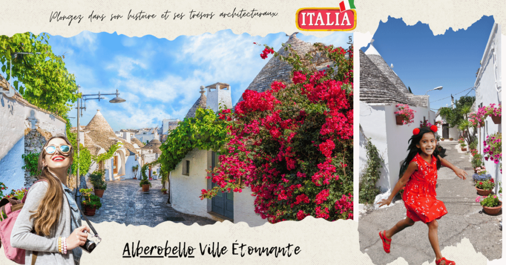 Ville Étonnante d'Alberobello, dans le Sud de l'Italie 🇮🇹