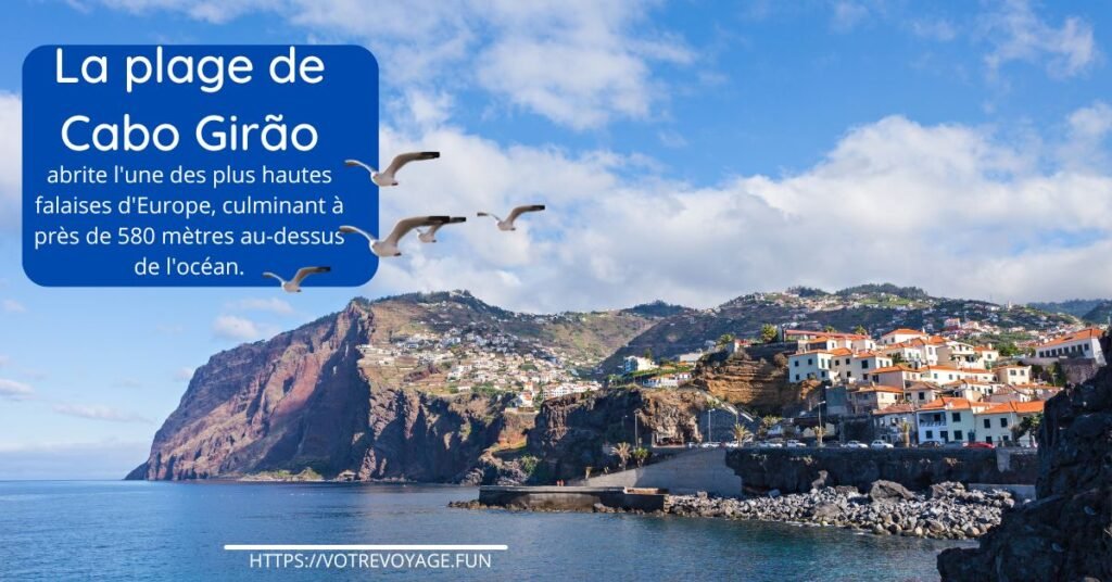 La plage de Cabo Girão