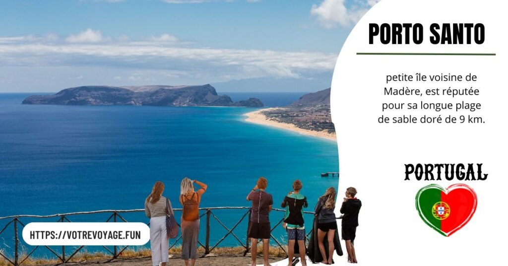 Porto Santo, petite île voisine de Madère,