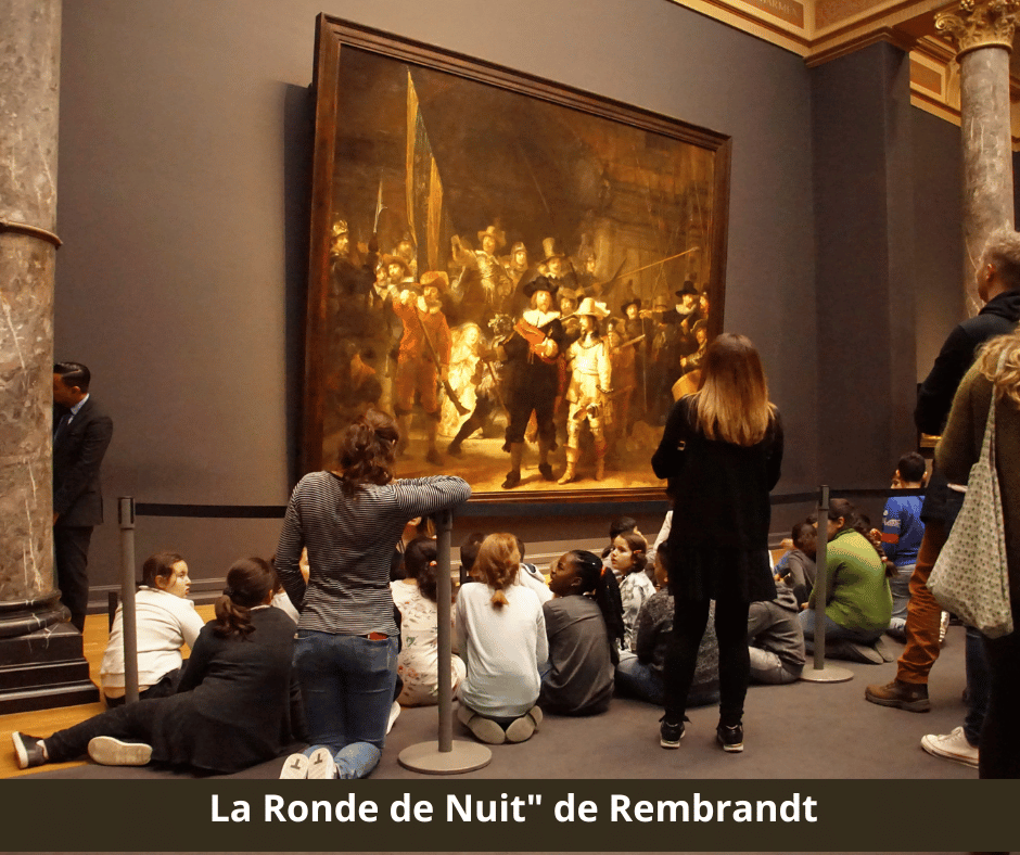 La Ronde de Nuit" de Rembrandt