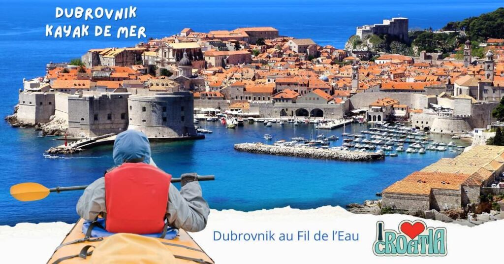 le kayak de mer.Dubrovnik 