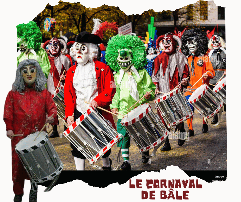 Les tambours,Le Carnaval de Bâle