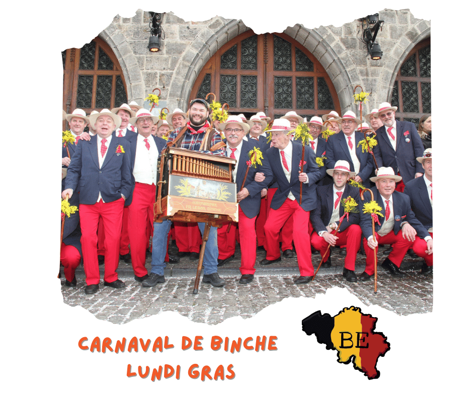 Lundi Gras ,Carnaval de Binche 