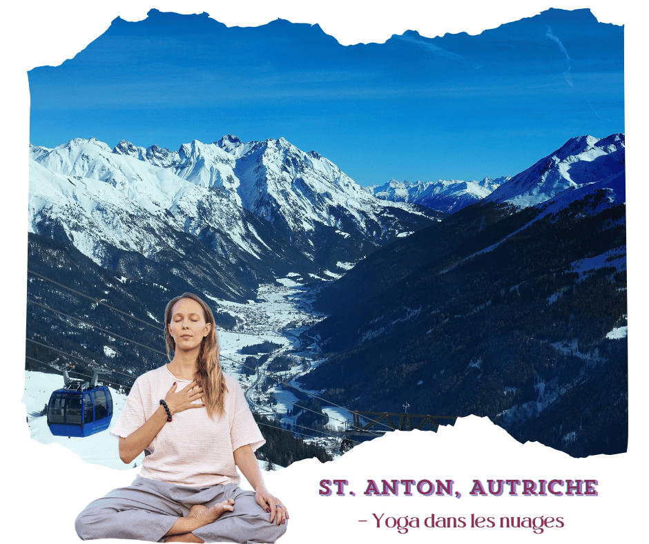 St. Anton, Autriche ,yoga